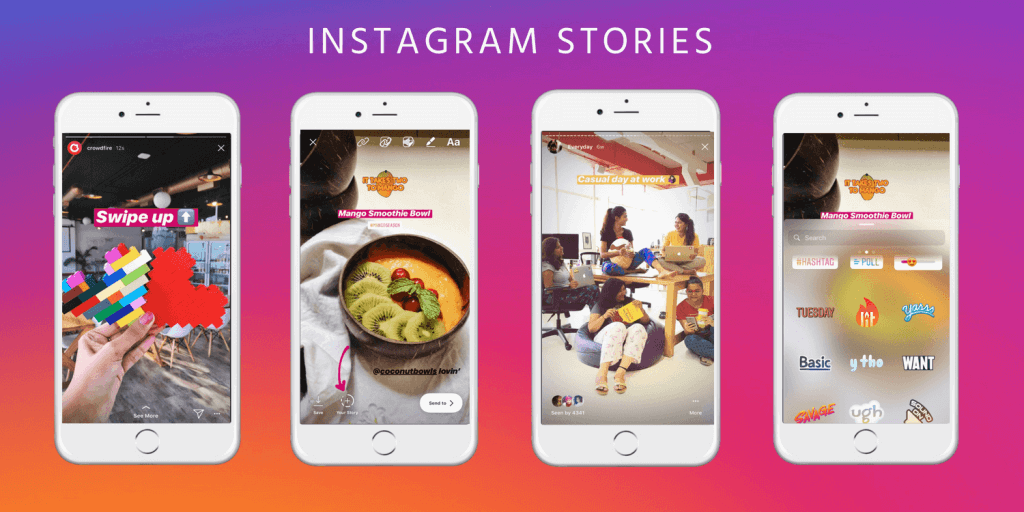 Stories do Instagram criativos